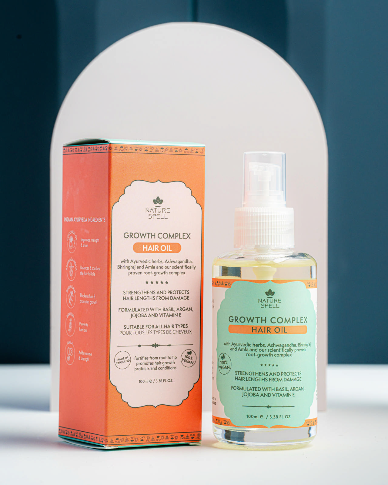NATURE SPELL GROWTH COMPLEX  HAIR OIL 100ML 