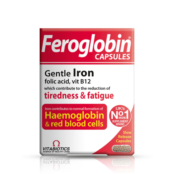 FEROGLOBIN B12 30 CAP (VITABIOTICS)